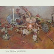 L'automne : Peinture à l'huile sur toile / 100/70cm / année : 2011
