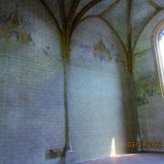 Patine façon 16 ème dans la salle capitulaire  du couvent des Jacobins à Toulouse pour l'Atelier d'Autant