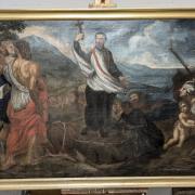 Tableau restauré