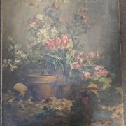 Restauration tableau Avant