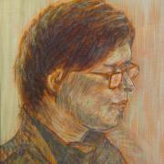Olivia : Peinture acrylique sur toile / Dimension : 30/40 cm