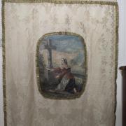 Sainte Agnès : Huile sur toile après