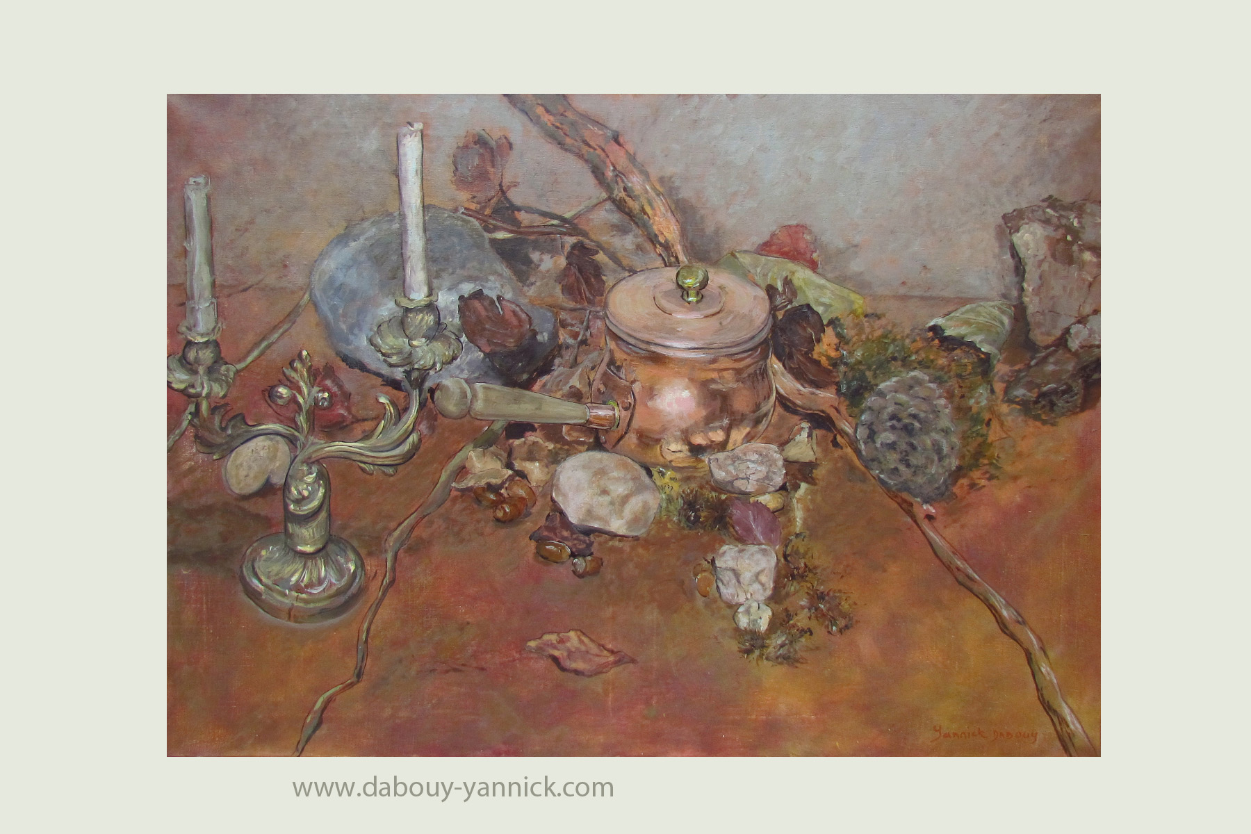 L'automne : Peinture à l'huile sur toile / 100/70cm / année : 2011